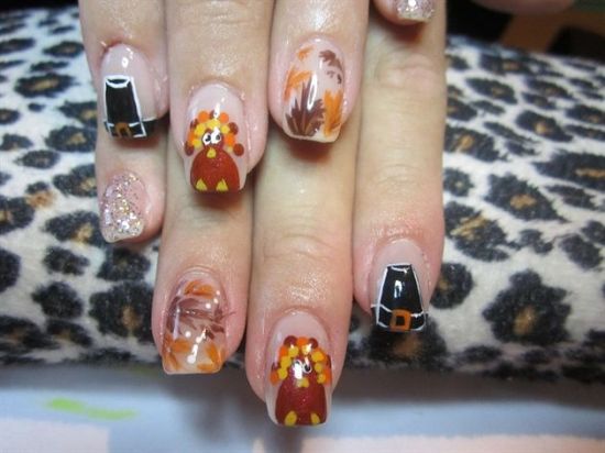 Party Wear Nail Art Design