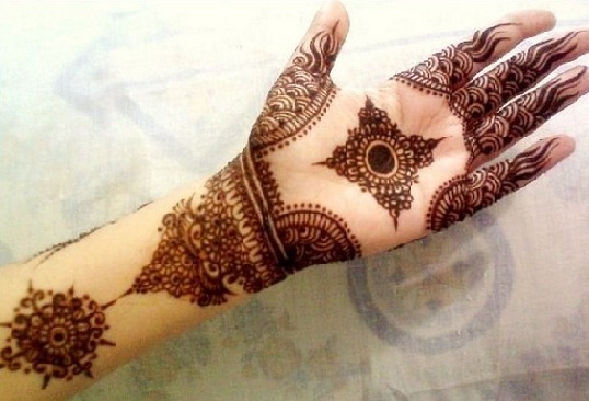 Eid arabisk Mehndi Design