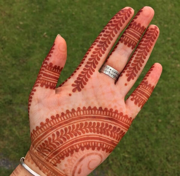 Arabiske Mehendi -designs