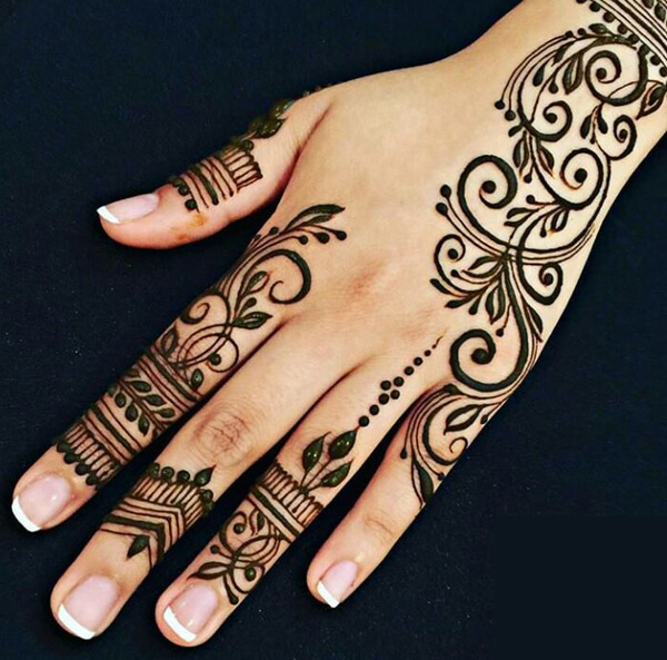 Arab Mehandi Design