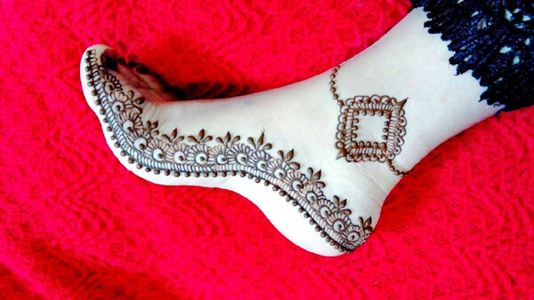 Arab Mehndi lábakon