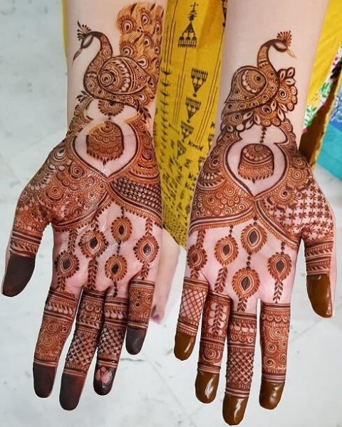 Csodálatos arab Mehndi Design