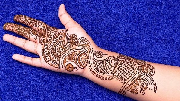 Indo-arab Mehndi Design