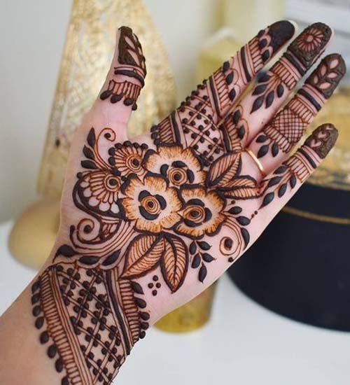 Bedste arabiske Mehndi -design