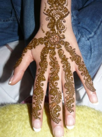 Arabisk Mehndi Design til festivaler