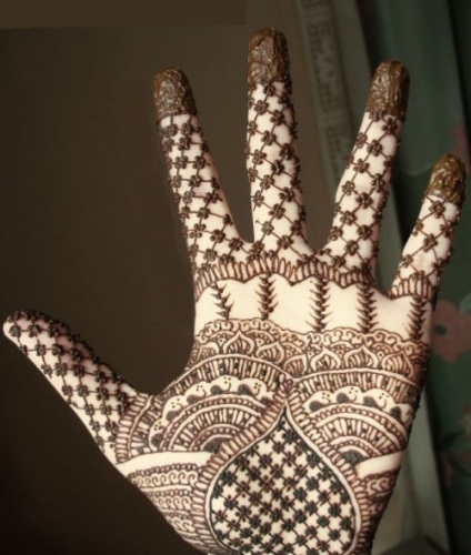 Arabisk Mehndi Design til brude