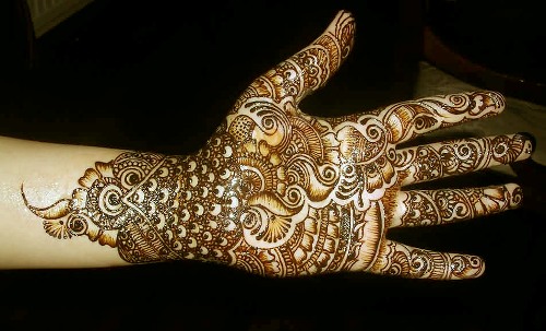 Arabiske Mehndi -designs til brude