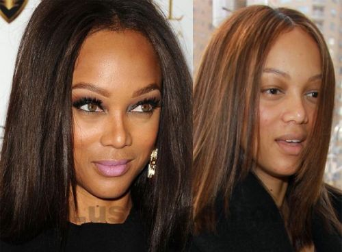 Képek Tyra Banks smink nélkül 6