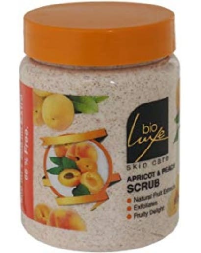 Bio Luxe Apricot and Peach Body Scrub