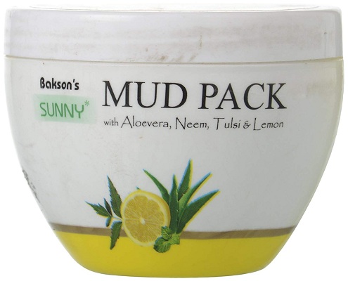 Bakson Sunny Mud Pack Aloe vera, Neem, Tulsi és citrommal
