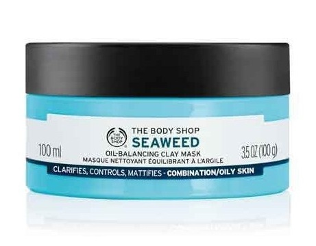 A Body Shop tengeri moszat olaj kiegyensúlyozó agyag maszk