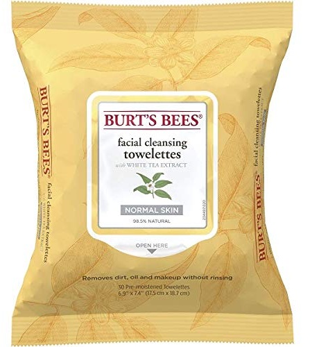 Burt's Bees Sensitive arctisztító törlőkendő