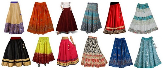 Indiske nederdele design