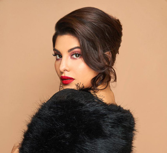 Jacqueline Fernandez Twisted Bun