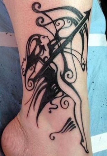 Skytten Ankel Tattoo