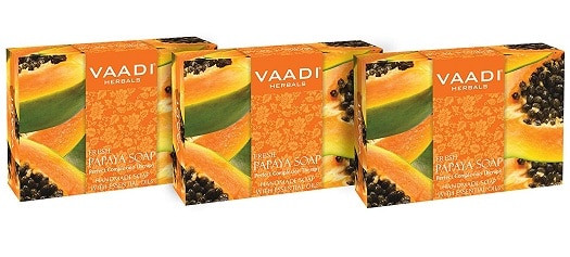 Vaadi Herbals frisk papaya sæbe