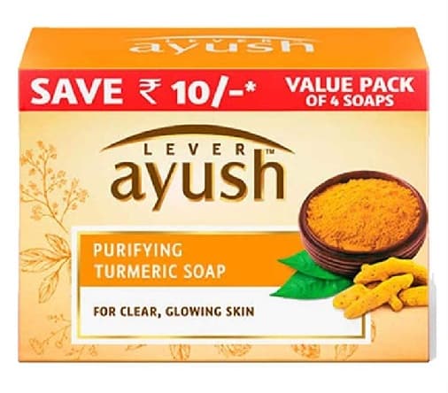 Lever Ayush rensende gurkemejesæbe til fedtet hud