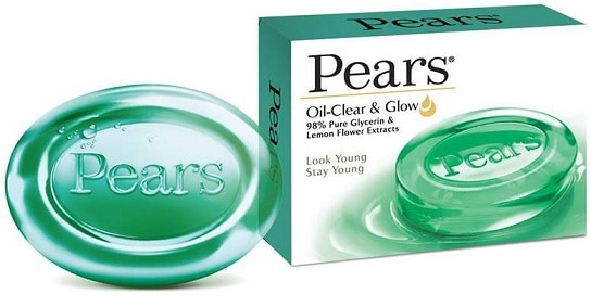 Pears Oil Clear and Glow Soap Bar
