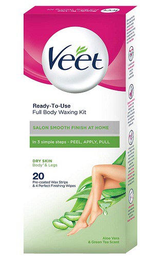 Veet Full Body Waxing Kit til tør hud