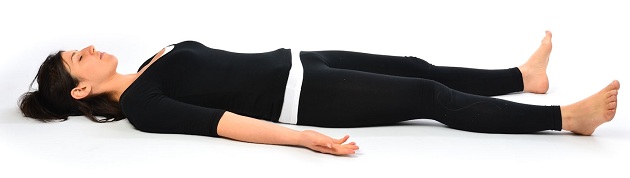 Corpse Pose - sindet afslappende yoga