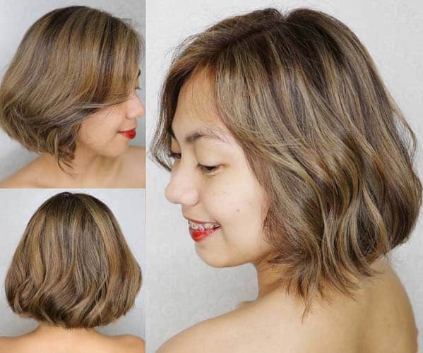 Bob -haircuts i skulderstil