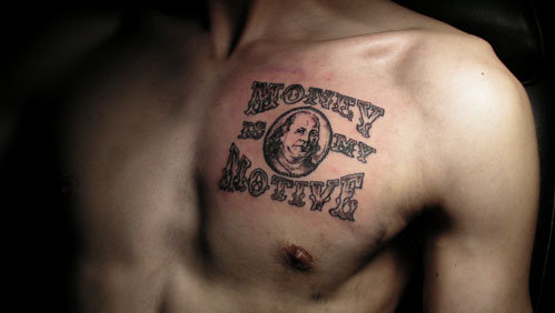 Mål Penge Tatovering