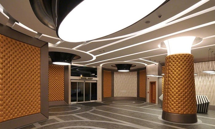 Loftsdesign i PVC til lobbyen