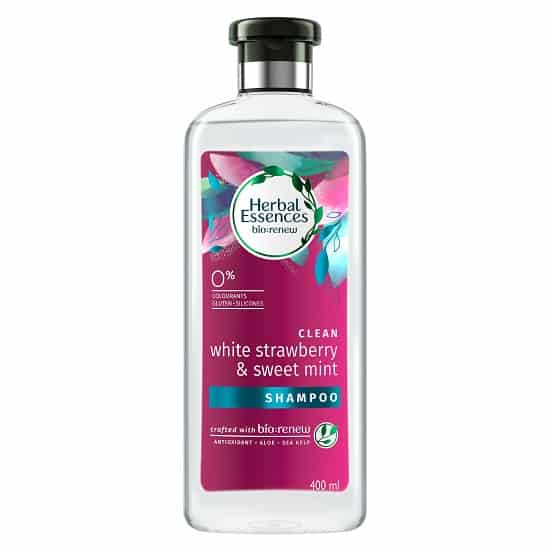 Urte Essenser Hvid Jordbær & amp; Sweet Mint shampoo