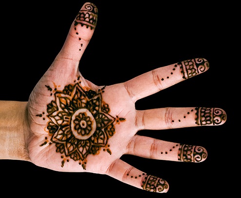 cirkel mehndi designs til mænd