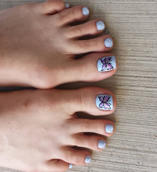 Summer Nail Art Designs Toe 1