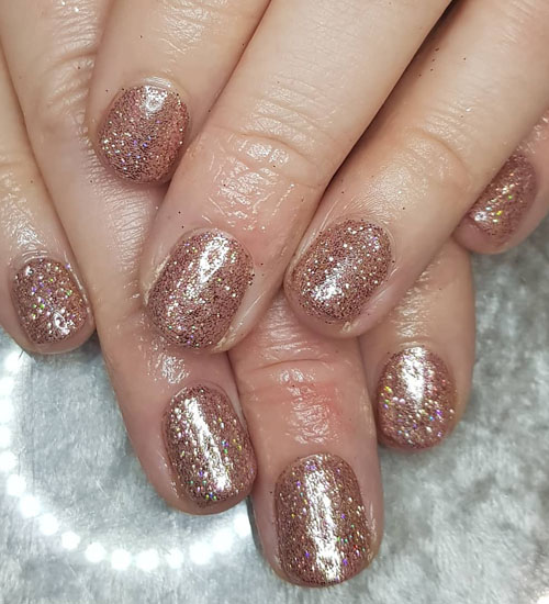 Nyári Nail Art Designs Glitter