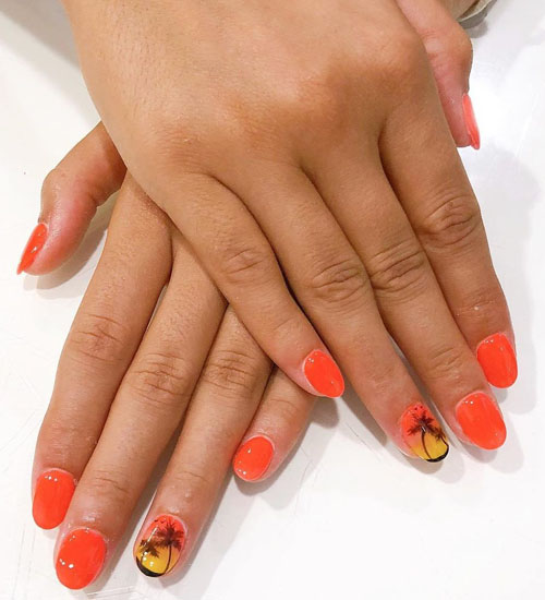 Summer Nail Art Designs Sun 1