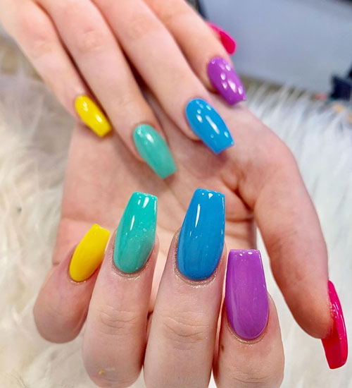 Summer Nail Art Designs Ombre