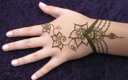 Simpelt Mehendi -design