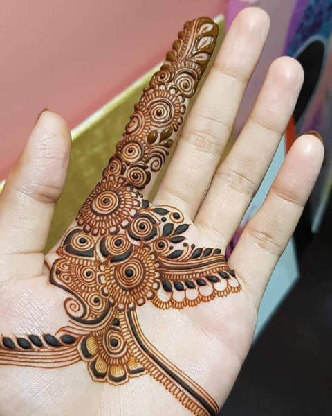 Enkle og nemme Mehndi -designs