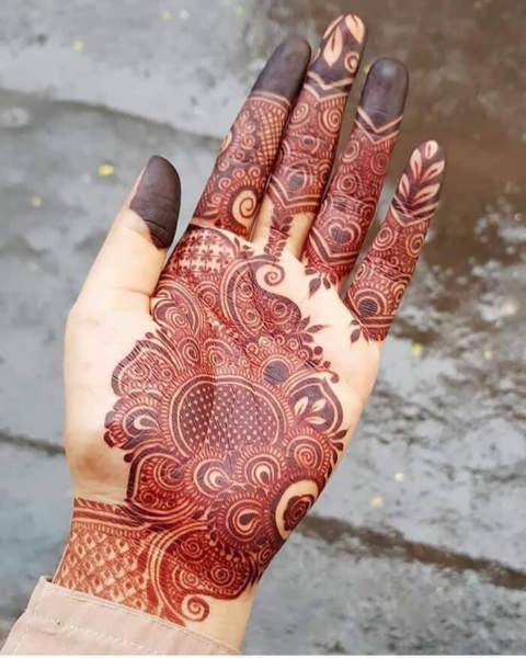 Enkle og nemme Mehndi -designs