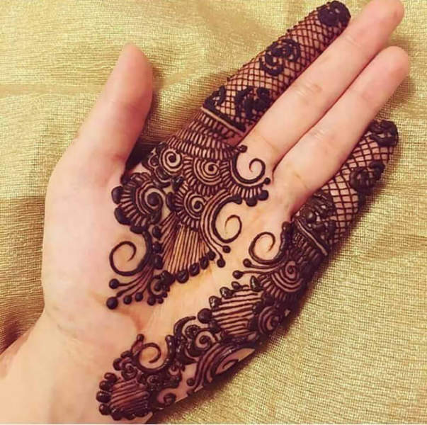 Enkle og nemme Mehndi -designs