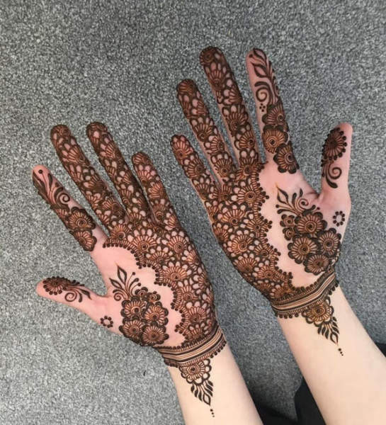 Floral Mehndi