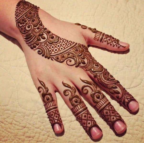 Perfektionistens Easy Mehandi Design