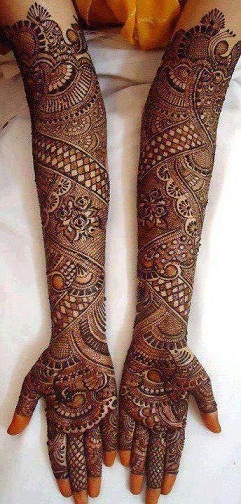 Végső menyasszonyi Mehndi Design