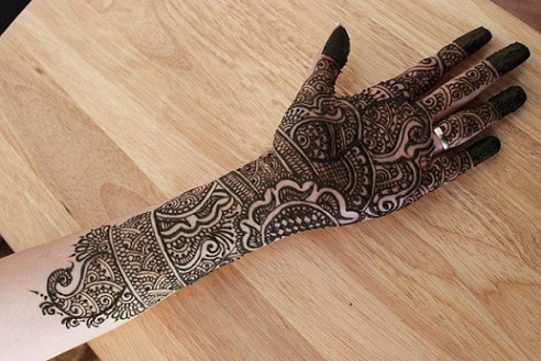 RAJISTANI Menyasszonyos MEHNDI