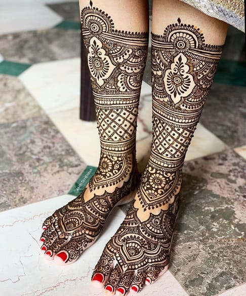 Udfør Leg Mehendi af Amrita Kale