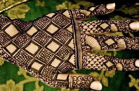 Geometrisk Mehndi Design