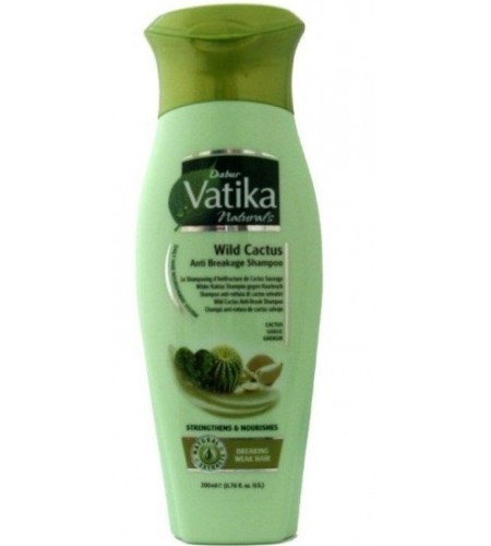 Dabur Vatika Wild Cactus Shampoo til hårfald