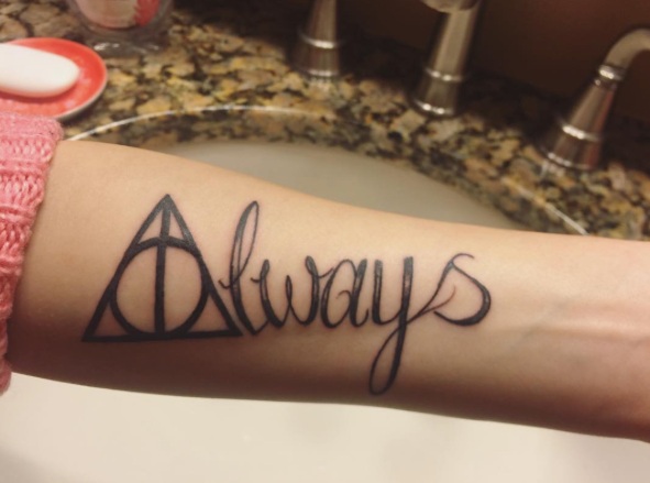 Harry Potter tatovering altid