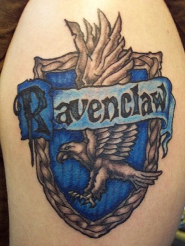 Hogwarts hus tatoveringer