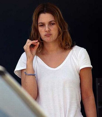 Drew Barrymore Uden Makeup 2