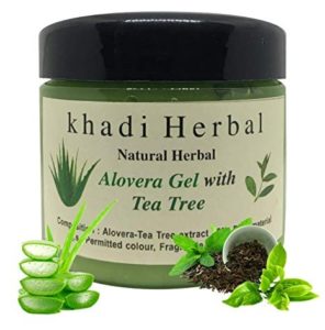 Khadi Natural Herbal Aloe Vera Gel With Tea Tree