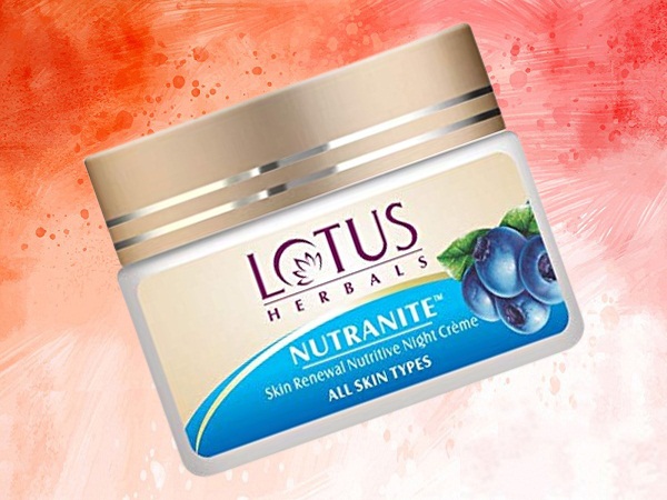 Lotus Herbal Nutranite Skin Renewal Nutritive Night Cream