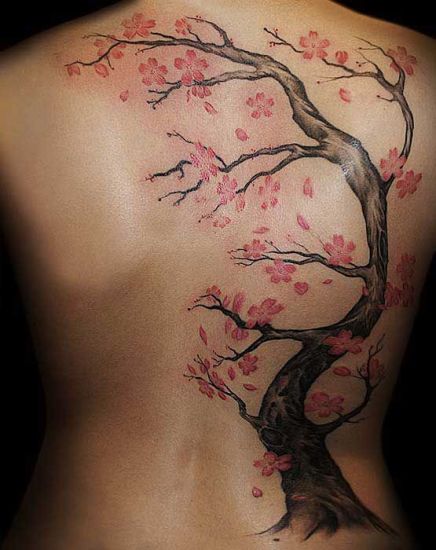 Kínai Cseresznyevirág Tetoválások